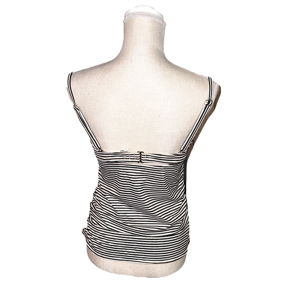 Soma Swim Bandeau Striped Tankini Top - Picture 3 of 16